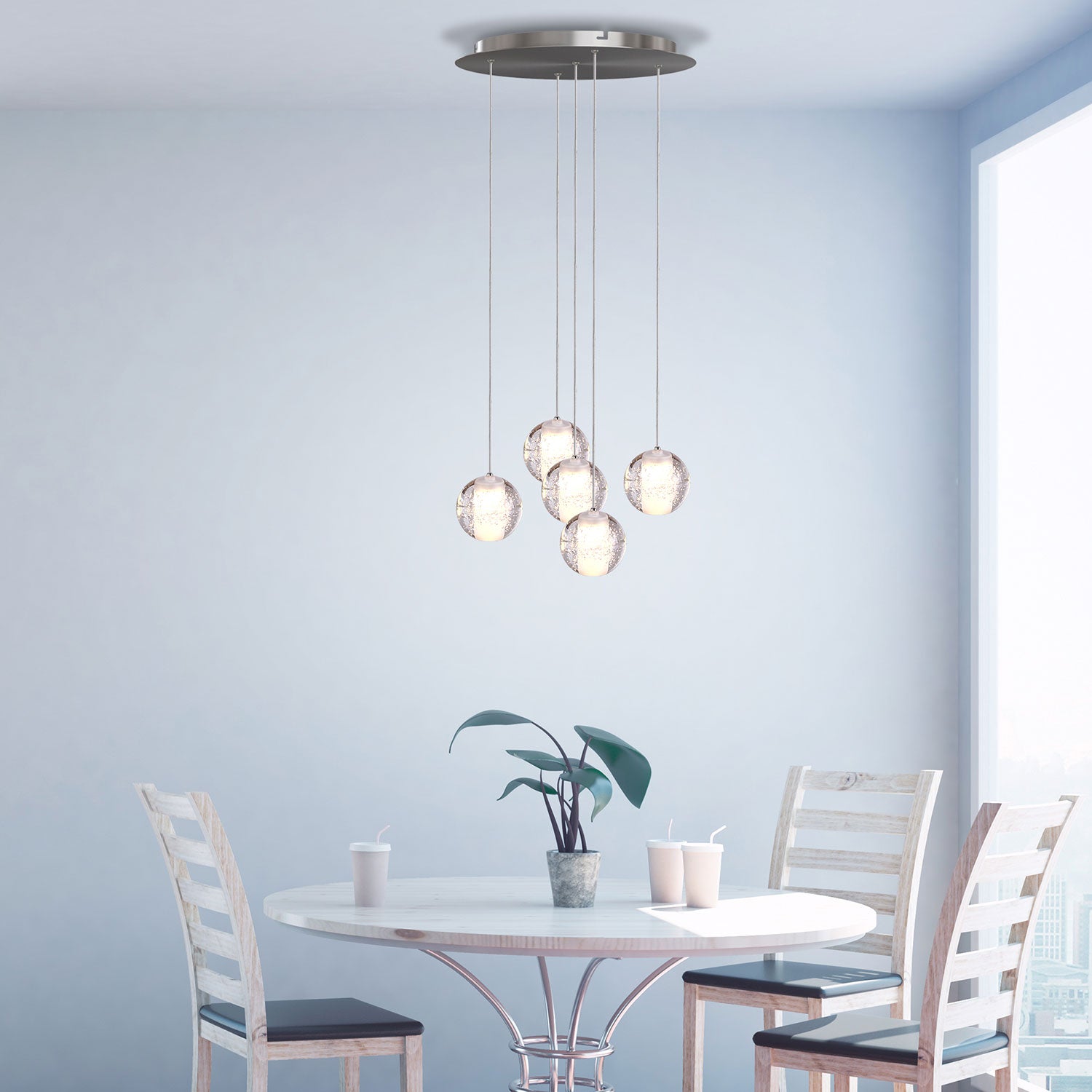 Modular Pendant Unique LED modular pendants system - contec development