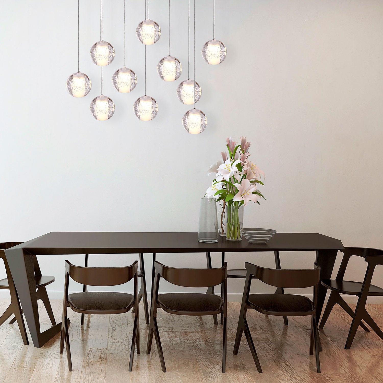 Modular Pendant Unique LED modular pendants system - contec development
