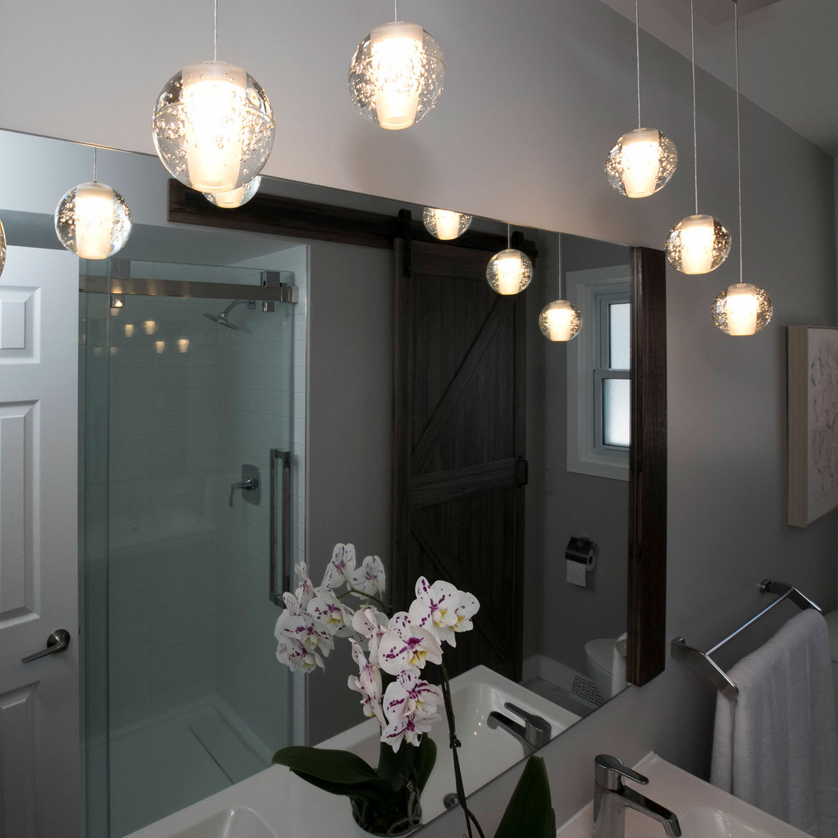 Unique LED modular pendants system - contec development