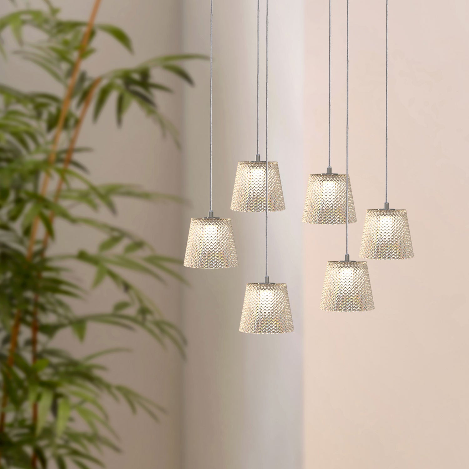 Module Pendent Lamp Unique LED modular pendants system - contec development