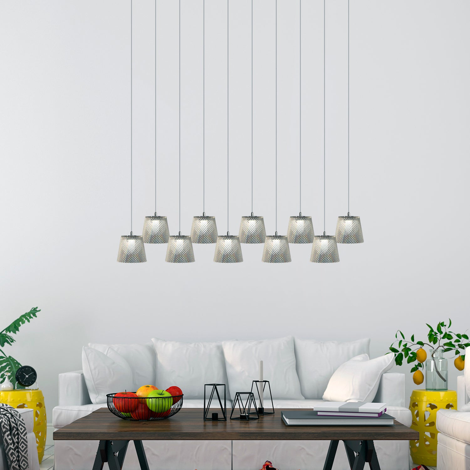 Modular Pendant Unique LED modular pendants system - contec development